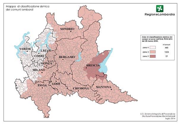 Mappa Sismica SismaBonus Noseda Costruzioni